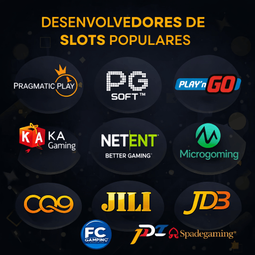 Parceiros desenvolvedores de jogos slots da gybet no Brasil